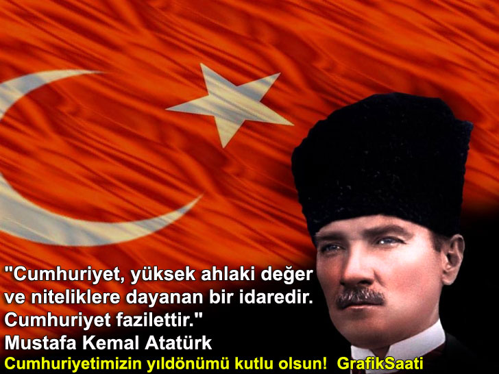 29 Ekim 1923 Cumhuriyetin ilan�