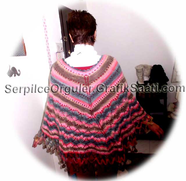 Serpilce.Y�n �rg�den t�� i�i ponpon kenarl� pan�o �rnekleri