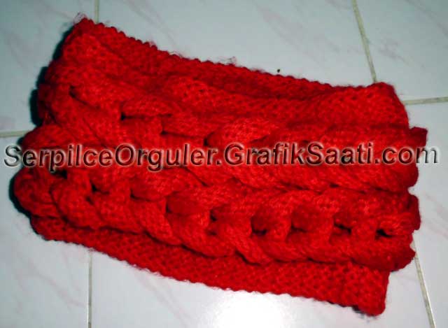 �rg� bandana boyunluk yelek �rme tekni�i