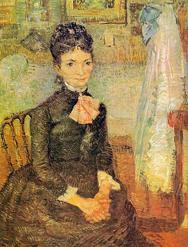 Vincent Van Gogh Woman Sitting by a Cradle, Paris, Spring 1887