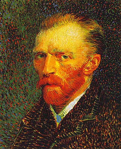 Vincent Van Gogh Self Portrait, Paris, Spring 1887