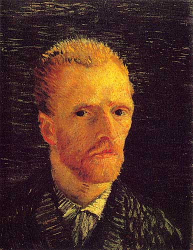 Vincent Van Gogh Self Portrait, Paris, Summer 1887