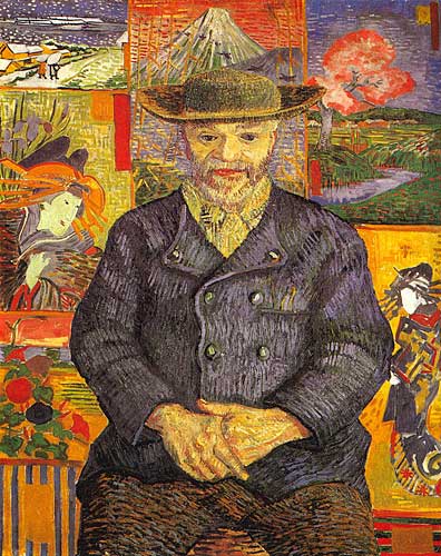 Vincent Van Gogh  Portrait of Pere Tanguy Paris Autumn 1887