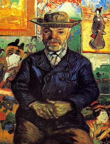 Vincent Van Gogh  Portrait of Pere Tanguy Paris Winter 1887