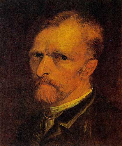 Vincent Van Gogh Self - Portrait, Paris, Autumn 1886