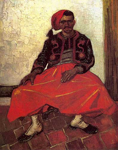 Vincent Van Gogh  The Seated Zouave, Arles, June 1888