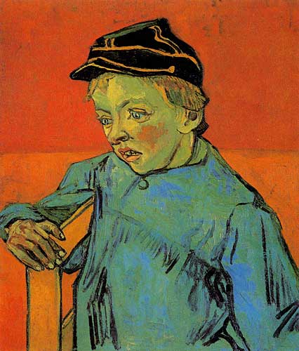 Vincent Van Gogh The Schoolboy Camille Roulin Sainte-Remy November - December 1888