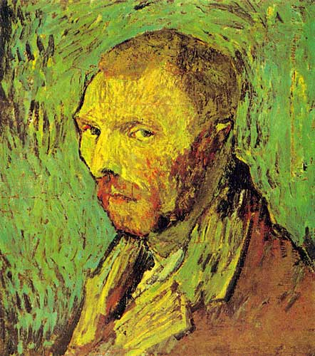 Vincent Van Gogh Self Portrait Saint Remy September 1889