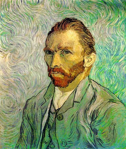 Vincent Van Gogh&nbsp;Self Portrait SaintRemy September 1889