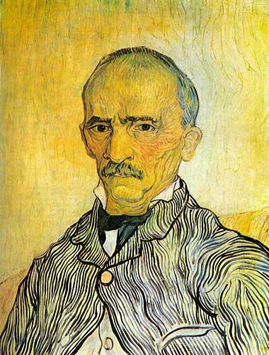 Vincent Van Gogh&nbsp;Portrait of Trabuc an Attendant at Saint-Paul Hospital Sainte-Remy September 1889