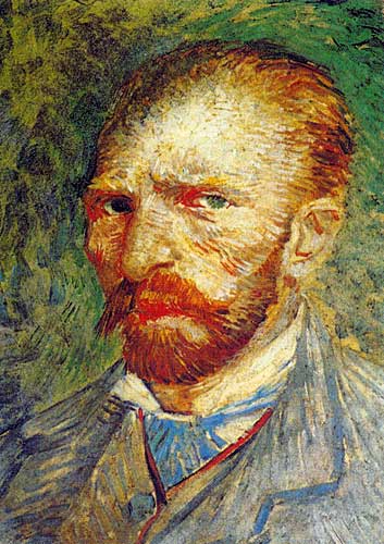 Vincent Van Gogh Self Portrait, Paris, Spring 1887