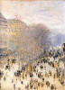 Oscar Claude Monet Boulevard Des Capucines. 1873
