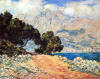 Oscar Claude Monet Cap Martin, Near Menton. 1884 Menton yakınları