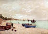 Oscar Claude Monet The Beach at Sainte Adresse, 1867 Kumsal