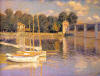 Oscar Claude Monet The Bridge at Argenteuil. 1874 Kpr