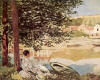 Oscar Claude Monet The River. 1868 Nehir