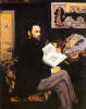 Emile Zola Portresi, Portrait of Emile Zola, 1868