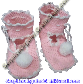 Serpilce.ile Serpilce �rg�ler �rg� d�nyas� resimli patik �rne�i