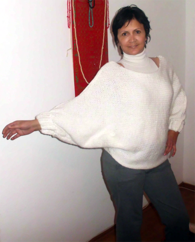 Serpilce.ile Serpilce �rg�ler resimli modelleri modelli Yeni pan�o kazak modelleri