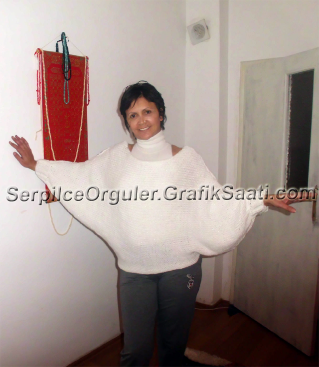 Serpilce.ile Serpilce �rg�ler resimli modelleri modelli Yeni pan�o kazak modelleri